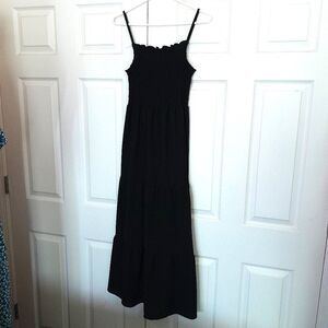 Tank Top Black Sleeveless Dress Size large